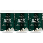 Kit Whey Protein Ação 3 em 1 Baunilha com Chocolate Branco