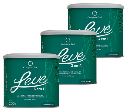 Kit 3 LEVE 3 em 1® – Contra Reganho de Peso & Dumping
