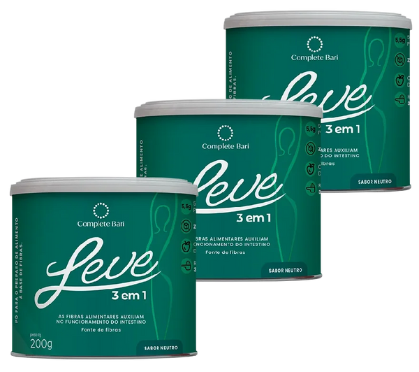 Kit Leve Neutro - Ação 3 em 1 Contra Reganho de Peso & Dumping