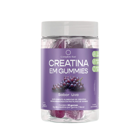 Creatina em Gummies Sabor Uva 3g
