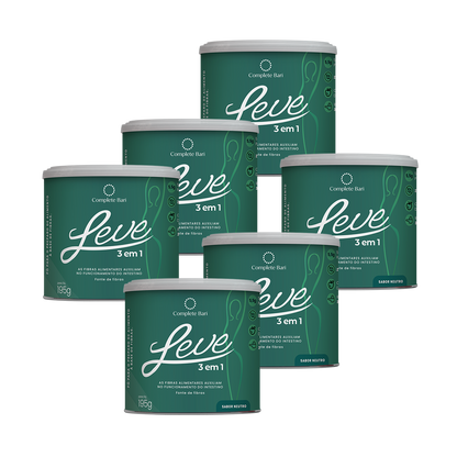 Kit 6 Complete Bari LEVE 3 em 1® Contra Reganho de Peso