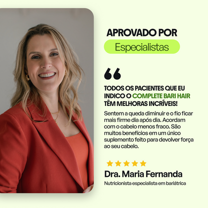 Kit Polivitamínico Cabelo e Unhas - Mega Oferta