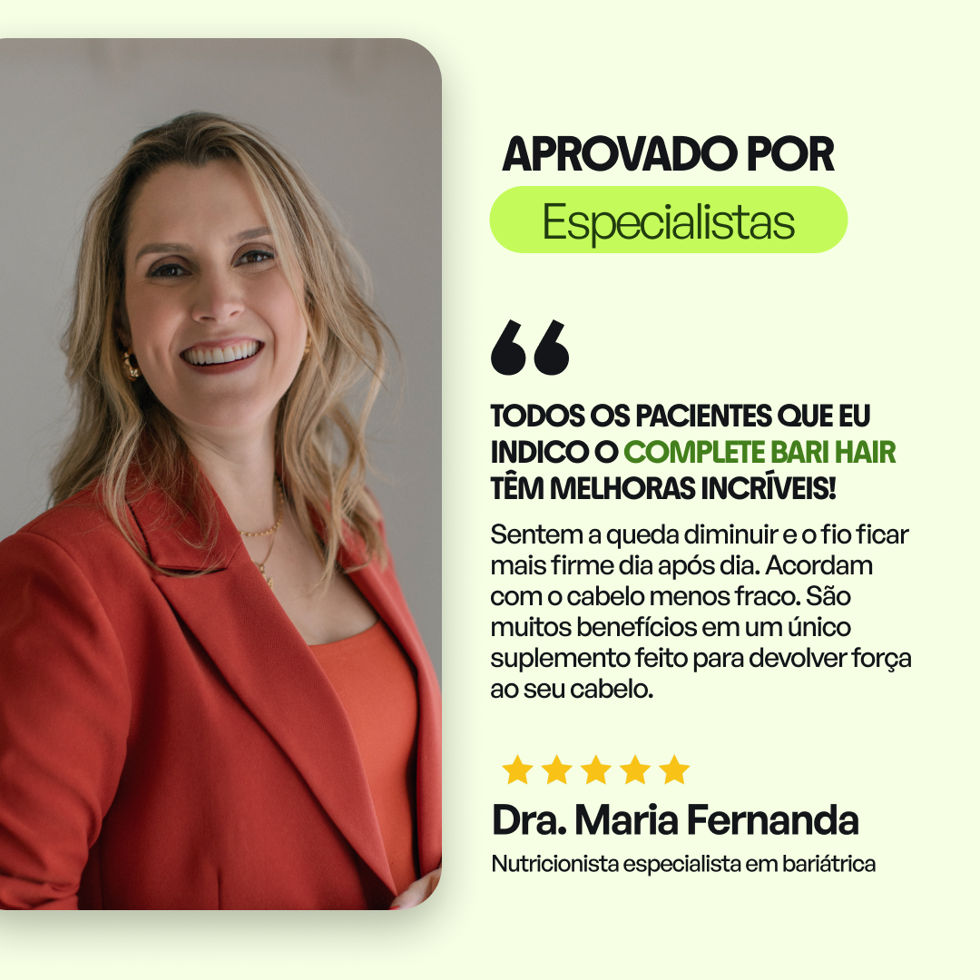 Polivitamínico para Cabelos e Unhas