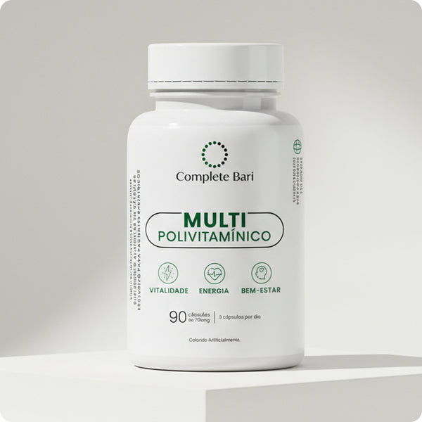 Multivitamínico Para Usuários de Caneta ou Bariátrico | 23 Nutrientes