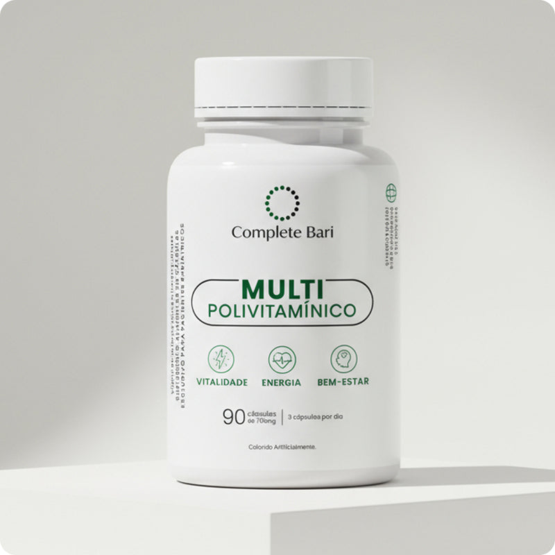 Multivitamínico Para Usuários de Caneta ou Bariátrico | 23 Nutrientes