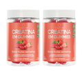 Kit Creatina em Gummies Frutas Vermelhas