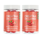 Kit Creatina em Gummies Frutas Vermelhas