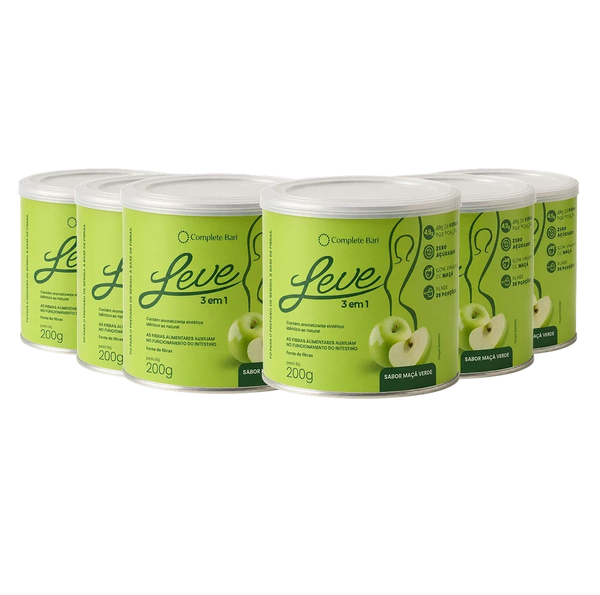 Kit Leve Maçã - Ação 3 em 1 Contra Reganho de Peso e Dumping