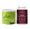 Kit Leve Maçã - Ação 3 em 1 + Polivitamínico Cabelo e Unhas