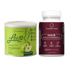 Kit Leve Maçã - Ação 3 em 1 + Polivitamínico Cabelo e Unhas
