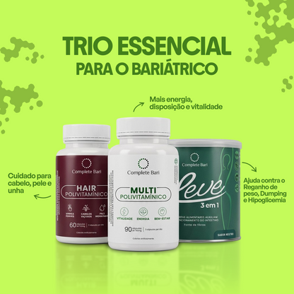 LEVE 3 em 1® Complete Bari – Contra Reganho de peso e Dumping