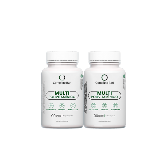 Kit Multivitamínico Bariátrico para 2 Meses – 23 Nutrientes & Vitaminas Ativas