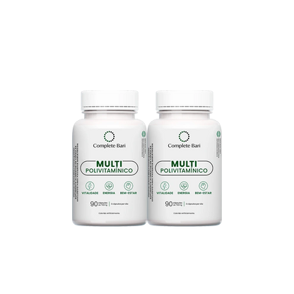 Kit Multivitamínico Para Usuários de Caneta ou Bariátrico | 23 Nutrientes