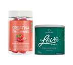 Kit Creatina em Gummies Frutas Vermelhas + Leve Neutro - Ação 3 em 1