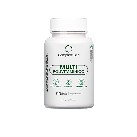 Multivitamínico Para Usuários de Caneta ou Bariátrico | 23 Nutrientes