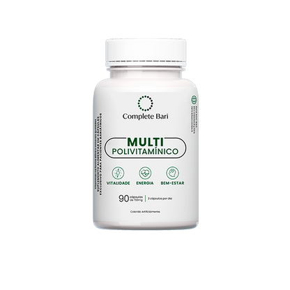 Multivitamínico Para Usuários de Caneta ou Bariátrico | 23 Nutrientes