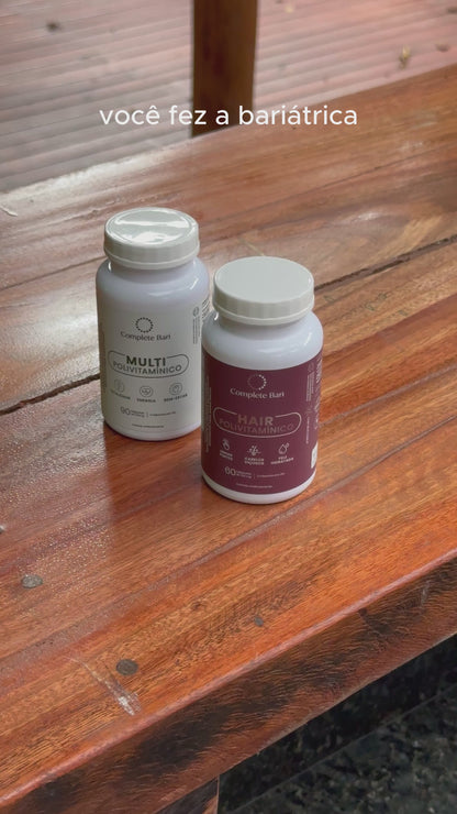 Kit Multivitamínico Bariátrico – 23 Nutrientes com Alta Absorção