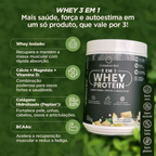 Kit Multivitamínico + Whey Protein Baunilha com Chocolate Branco