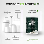 Kit Multivitamínico + Whey Protein Baunilha com Chocolate Branco