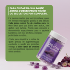 Kit Creatina em Gummies Uva