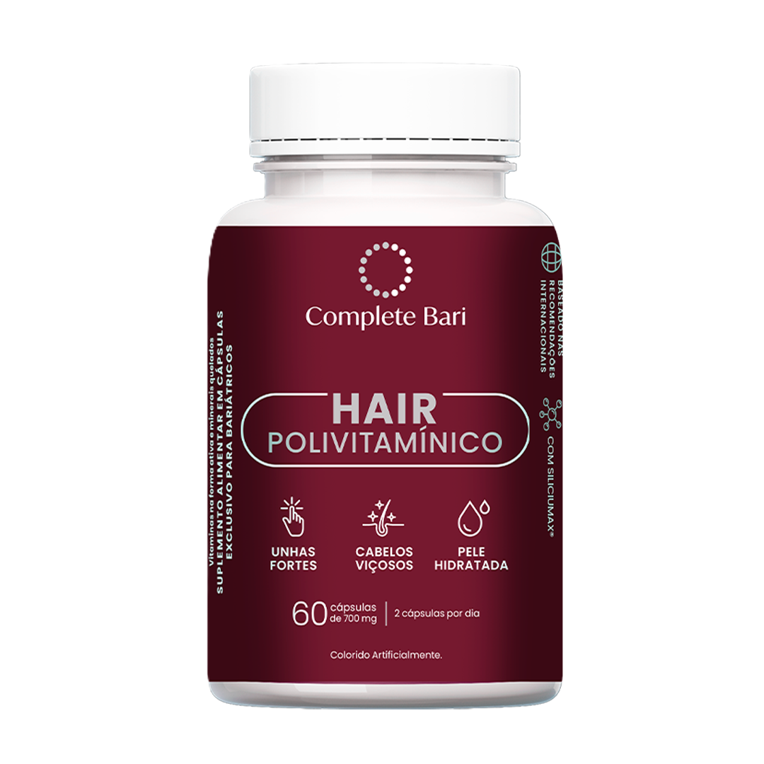 Polivitamínico para Cabelos e Unhas: Ideal Para Quem Usa Caneta ou Fez Bariátrica