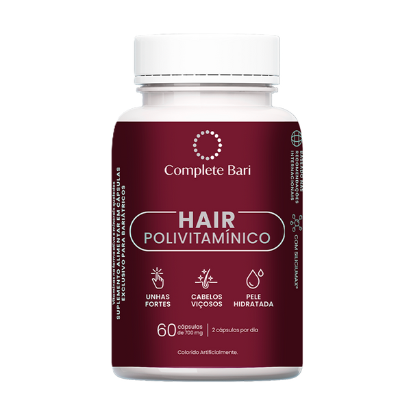 Polivitamínico para Cabelos e Unhas: Ideal Para Quem Usa Caneta ou Fez Bariátrica