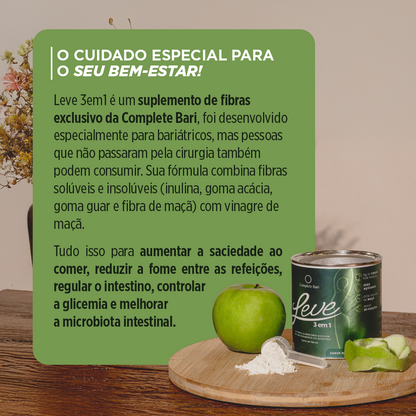 Complete Bari LEVE 3 em 1® Contra Reganho de Peso