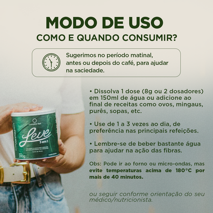 Complete Bari LEVE 3 em 1® Contra Reganho de Peso