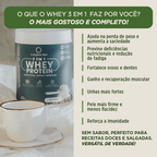 Kit Whey Protein Baunilha com Chocolate Branco + Whey Protein Neutro