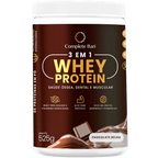 Whey Protein Ação 3 em 1 Chocolate Belga 525gr